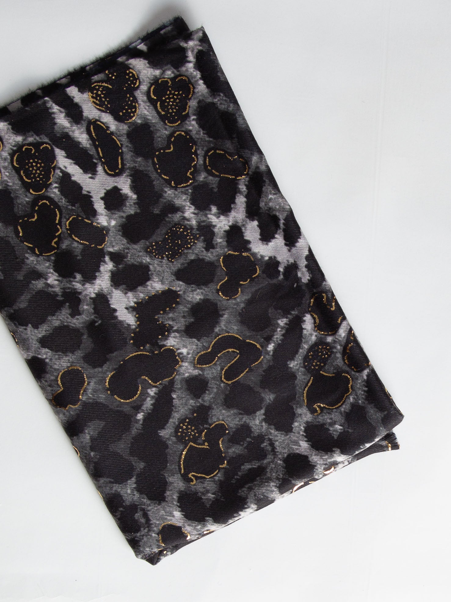 Leopard tørklæder med guld detaljer - Ingen returret by Krone 1