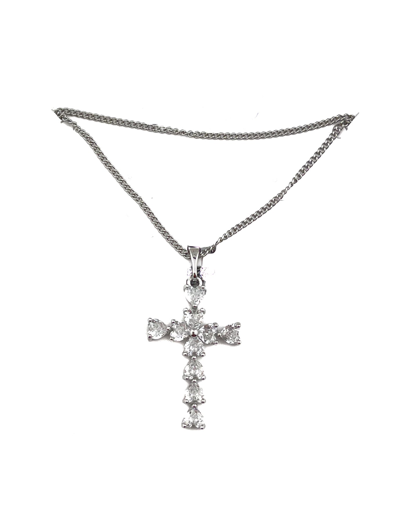 Halskæde med kors bling - ITSEP24 by Krone 1