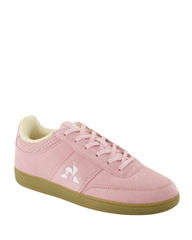 Le Coq Sportif Derby Suede Sneakers Veil Rosa by Le Coq Sportif
