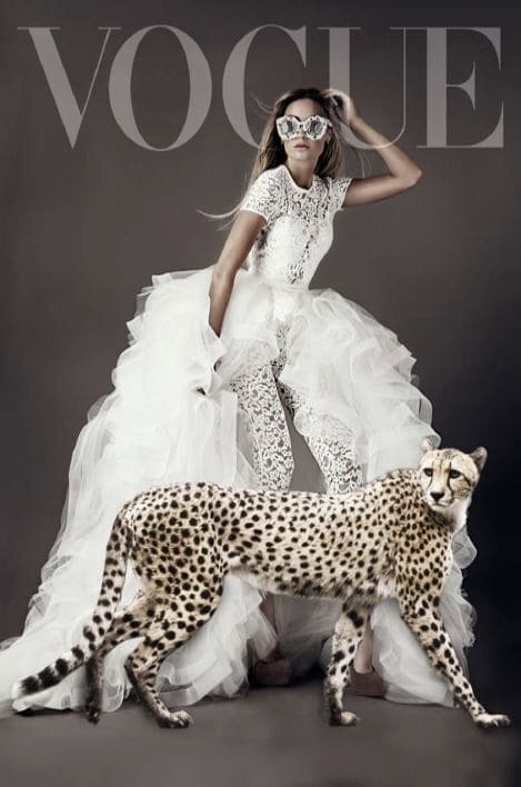 Mural framed Lady Vogue 80x120cm by L.C Wholesaler