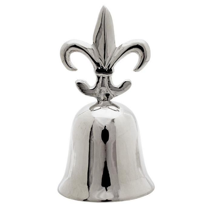 Klokke med lilje Sølv, 5x5x10 cm by Hazenkamp