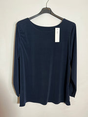 Trekvartærmet dobbeltlagsbluse - Brystmål 135cm - Ingen returret by Krone 1