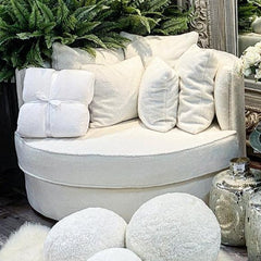 Armchair Hayley sheep cream 132x105x75