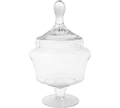 Glas krukke 24x24x36cm by Hoff