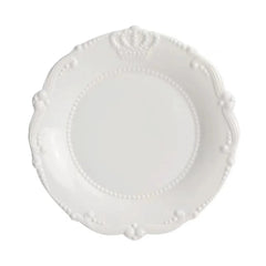 Krone tallerken 26,8 x 26,8 x 3 cm hvid porcelæn by Krone 1 - Kina