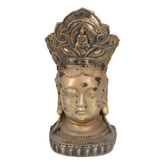 Guld Buddha figur 11x9x22 cm Elegant dekoration til hjemmet by C&E