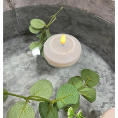 Hvid Flydelys 2 stk, Ø6,1 by Deluxe