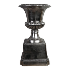 Aluminiums krukke på fod by Collectione