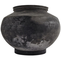 Chai Pots Medium inkl. Holder – Autentisk indisk krukke i rustikt design by ByLiving