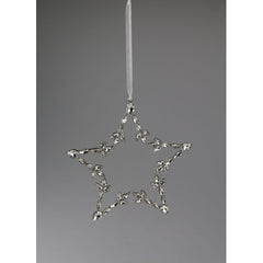 Stern Silber Kristall 20 cm by Am Design