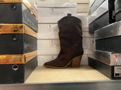 Brun cowboystøvle med bling by Krone 1