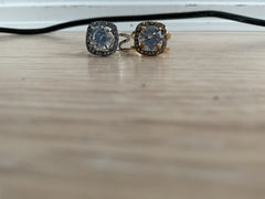 Cushion Sten ring by Krone 1