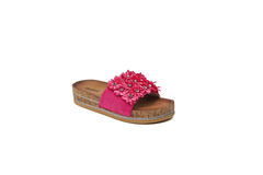 Blomster sandaler med bling