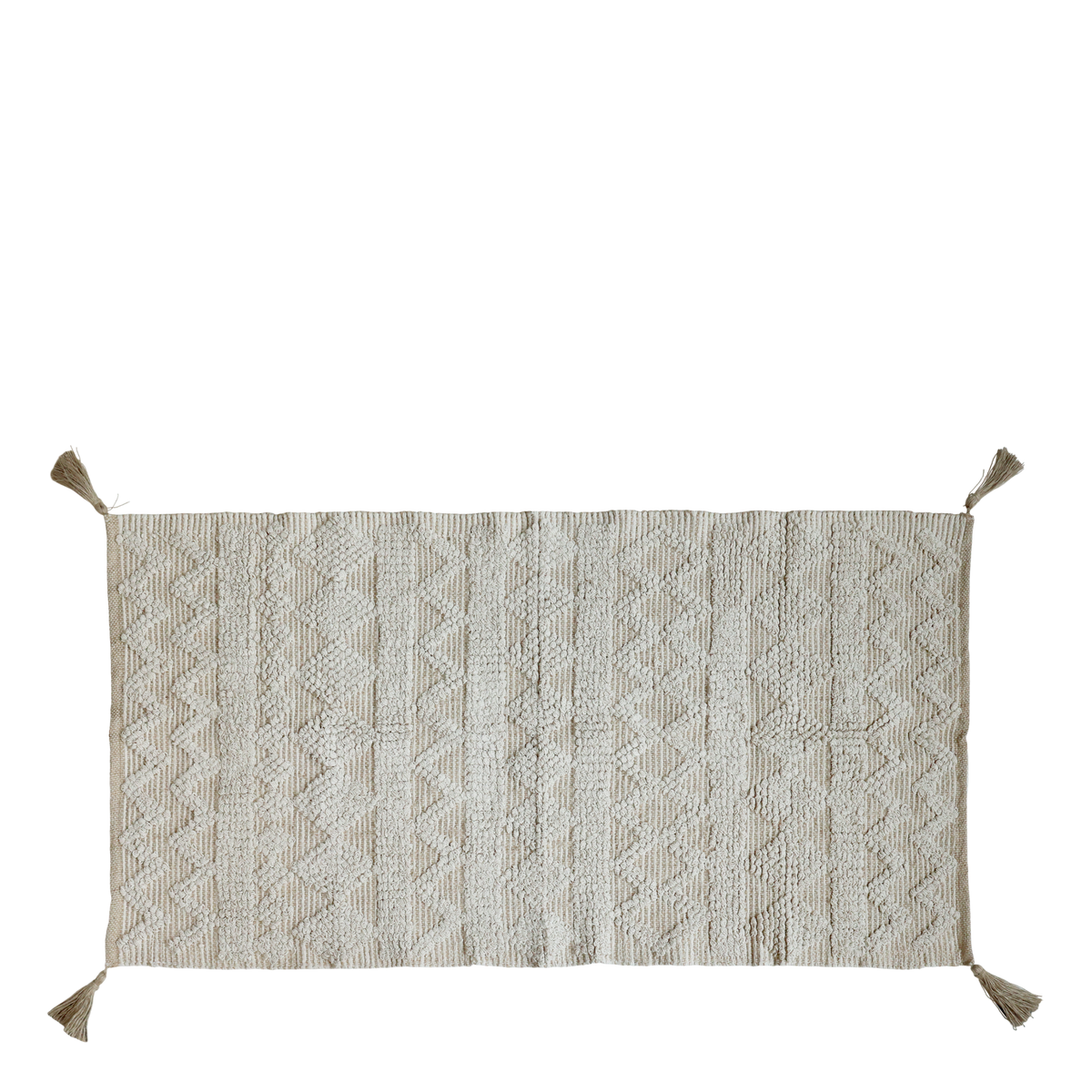 Løber med Kvaster 150 x 70 cm Natur