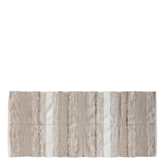Løber med Mønster – 150 x 70 cm Natur