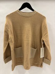 Striktrøje Glimmerlommer