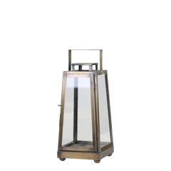 Lanterne Antik Messing 40x16x17 cm