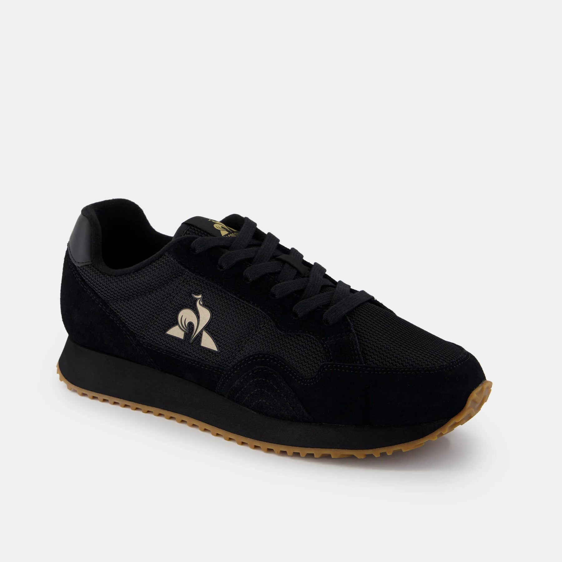 Le Coq Sportif Jet Star Sneakers Black Gold by Le Coq Sportif