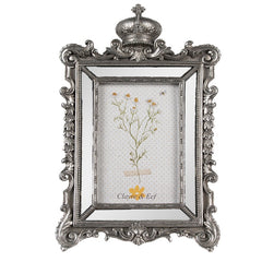 Foto ramme 13x18 cm Sølvfarvet plastik med glas