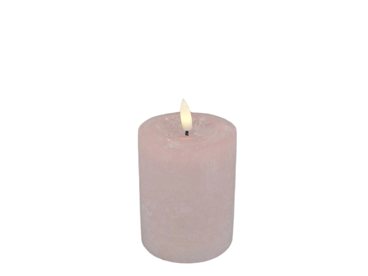 LED Lys Rosa Antique 7,6x10 cm Sikkert & Stemningsfuldt