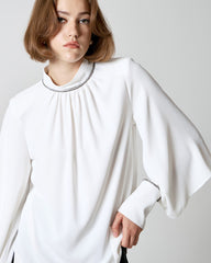 Access Fashion Blouse with rhinestones and sleeves