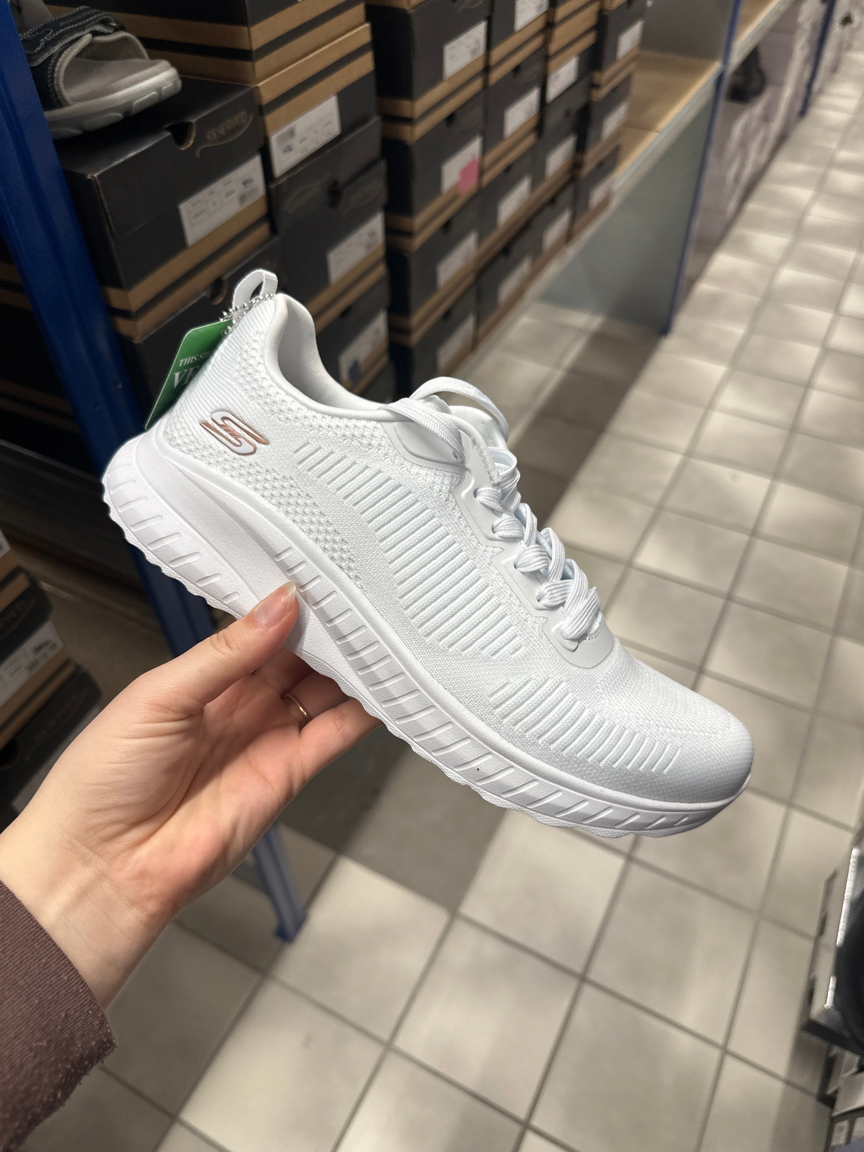 Sketchers hvide sneakers by Krone 1