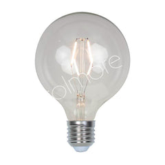 LED Pære G125 E27 2W – Klar – 13x13x16 cm