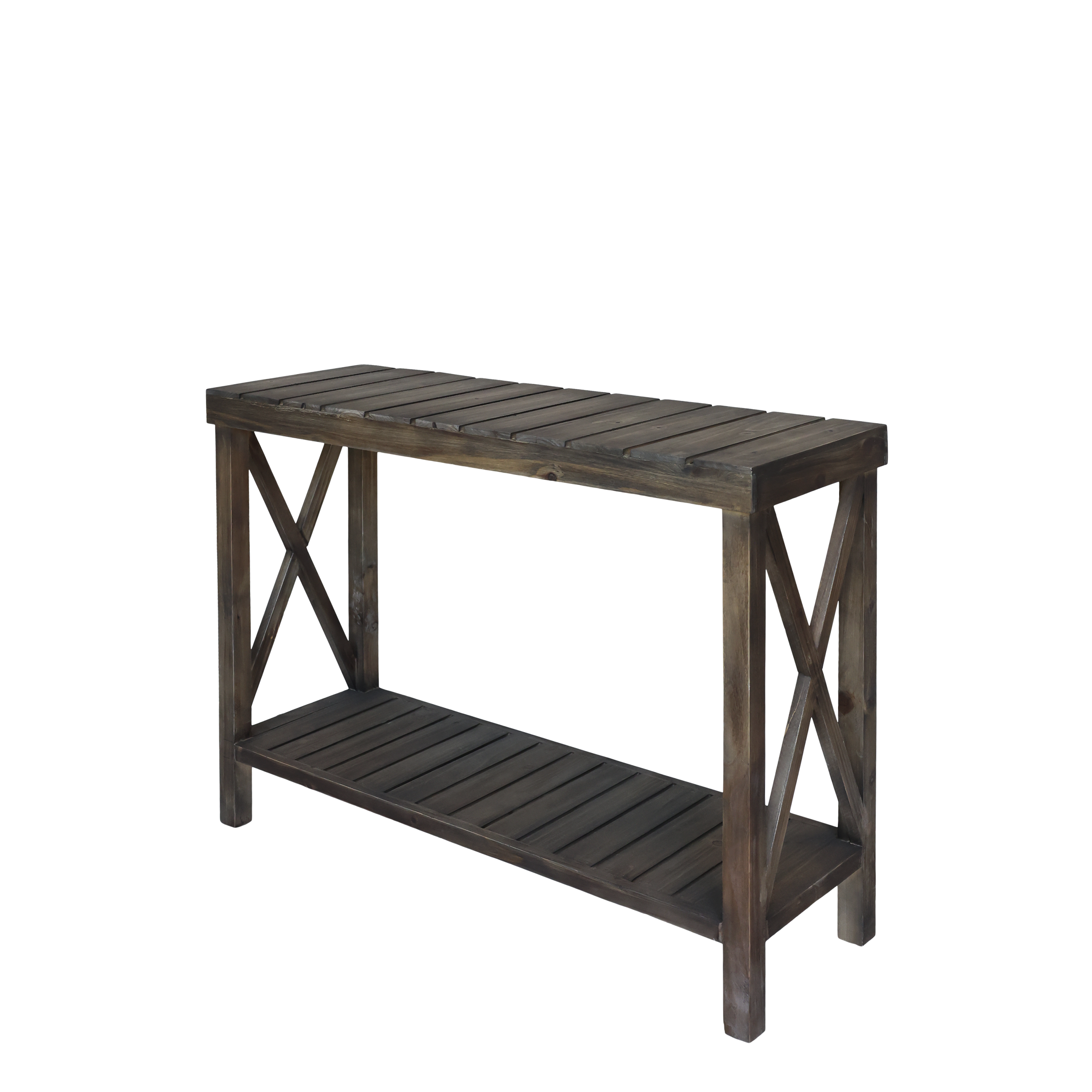 Anretterbord, H77/L105,5/B36 cm natur by Chic Antique