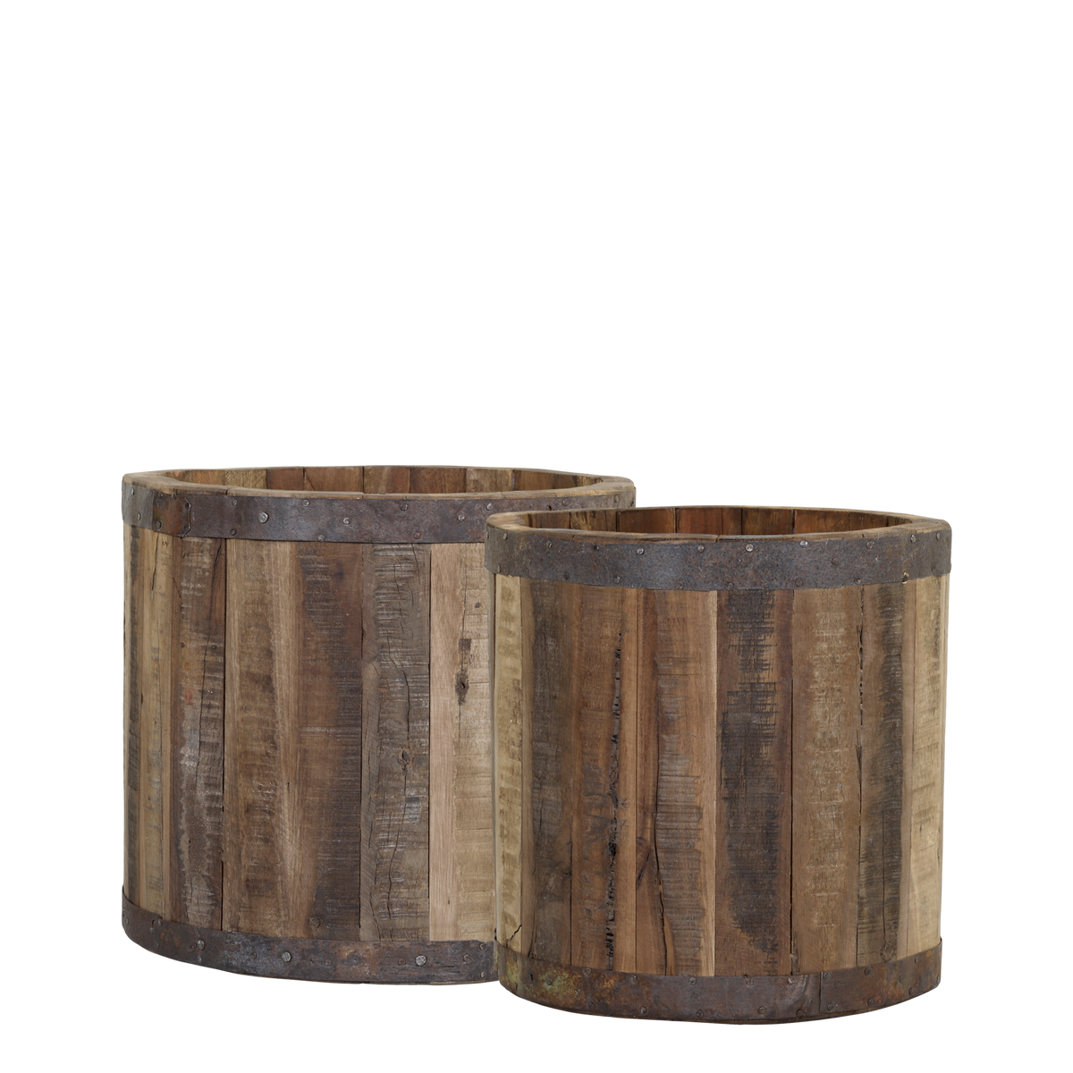 Grimaud Planter – Sæt af 2, 23x26 cm natur