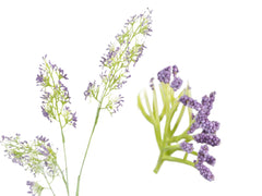 Blomstergren lilla 74 cm dekorativ kunstig gren