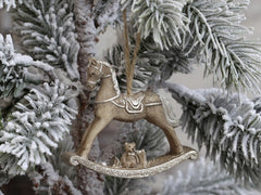 Rocking horse for suspension