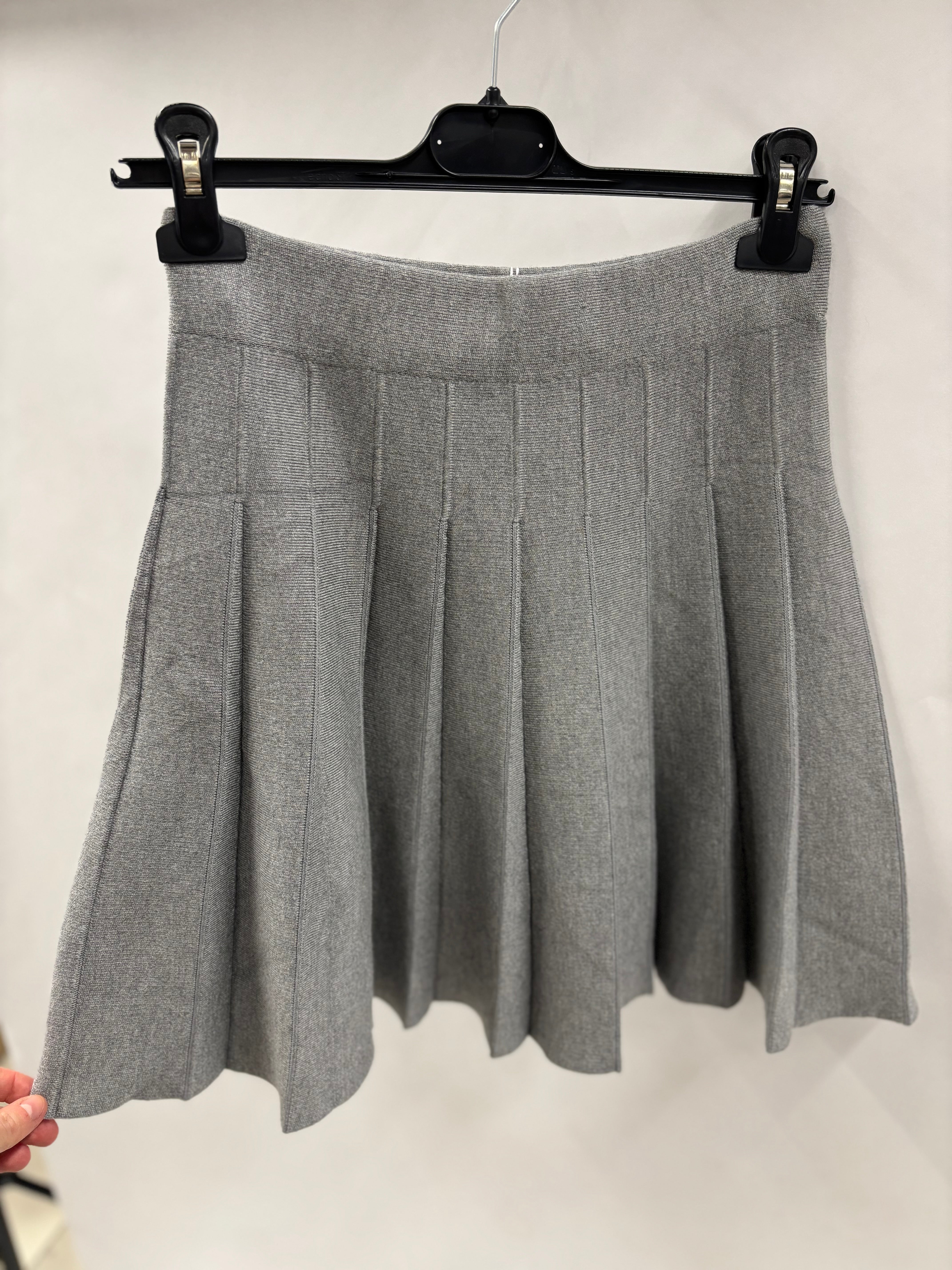 Plisseret Kort Nederdel