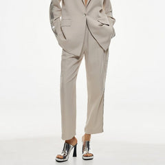 Access Jogger pants with elastic waistband and sequins by Krone 1