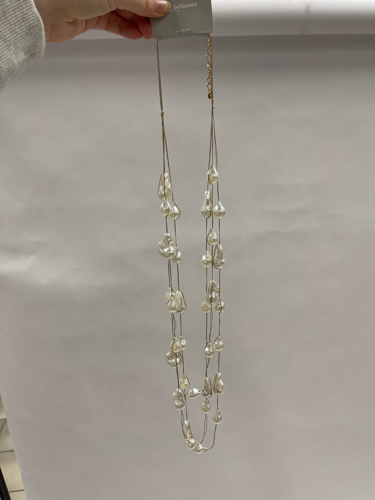 Lang perle halskæde