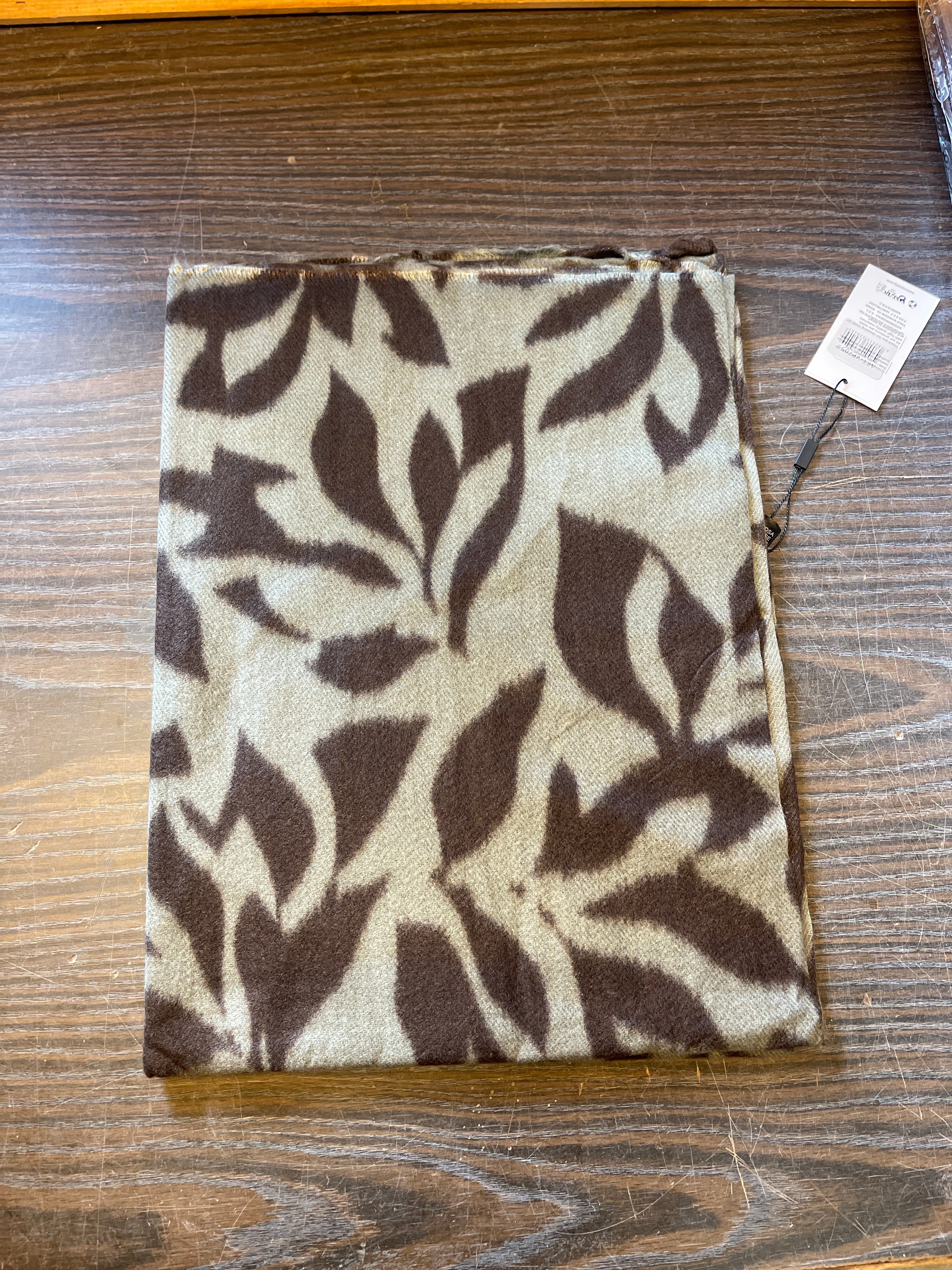 Halstørklæde med mønster