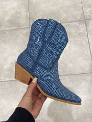 Bling bling cowboystøvle by Krone 1