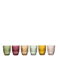 Saint-Émilion Glas med mønster 10x8 cm – Assorterede farver
