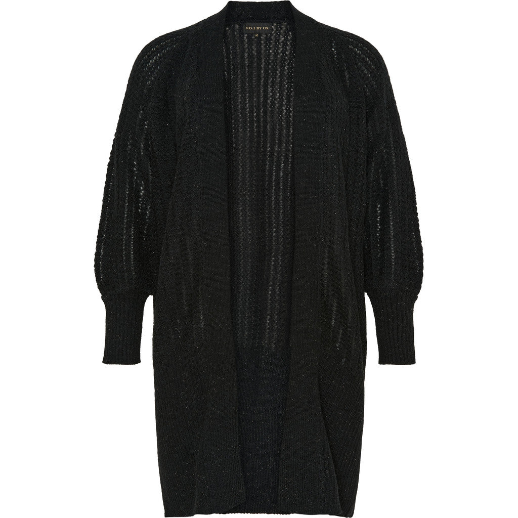 No.1 by OX lang strikket cardigan by No. 1 By Ox