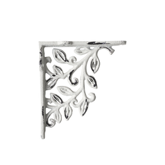 Hyldeknægt m. blomster dekor, H12,5/L14/B2 cm antique creme by Chic Antique