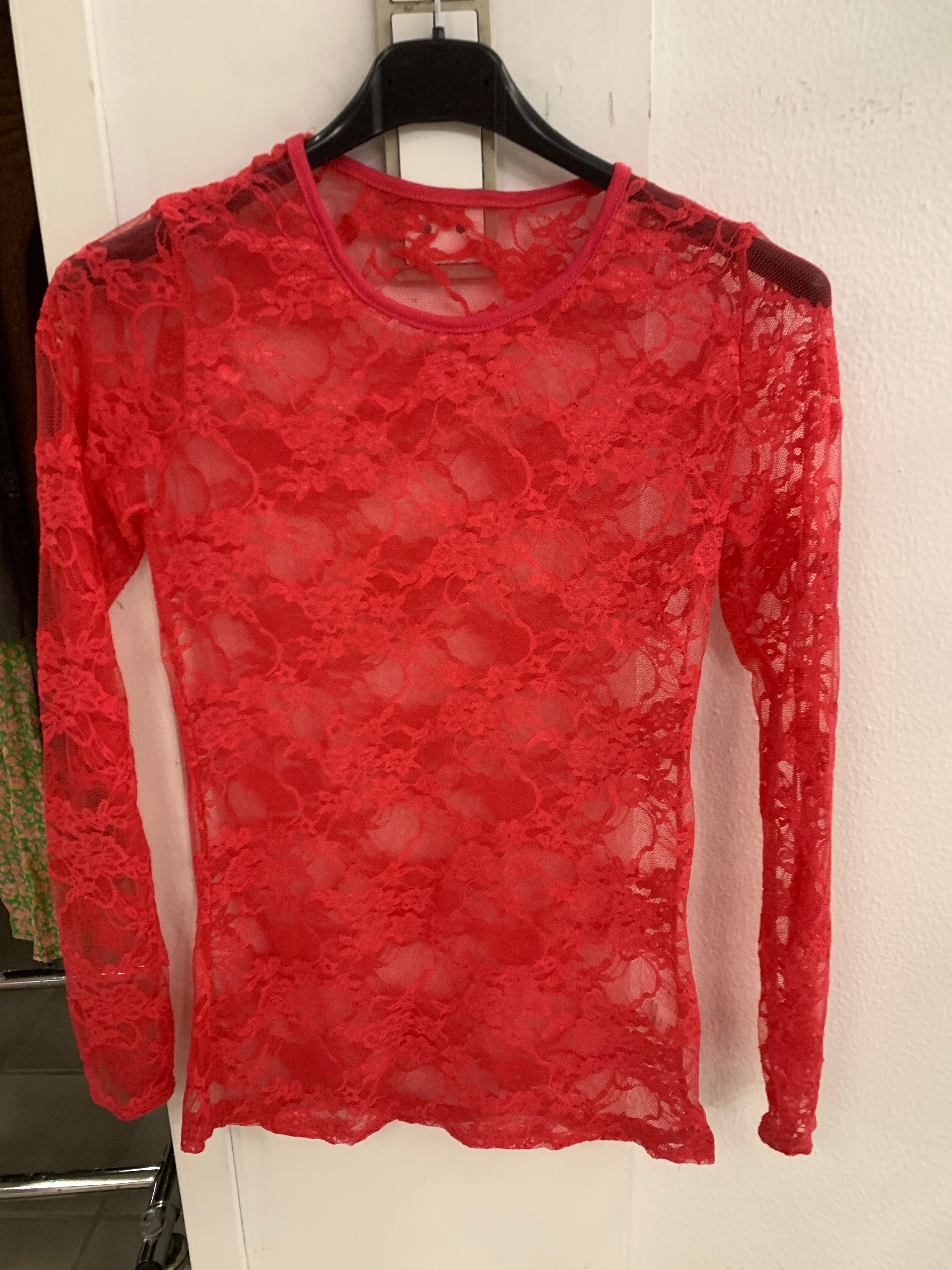 Langærmet blonde top by Krone 1