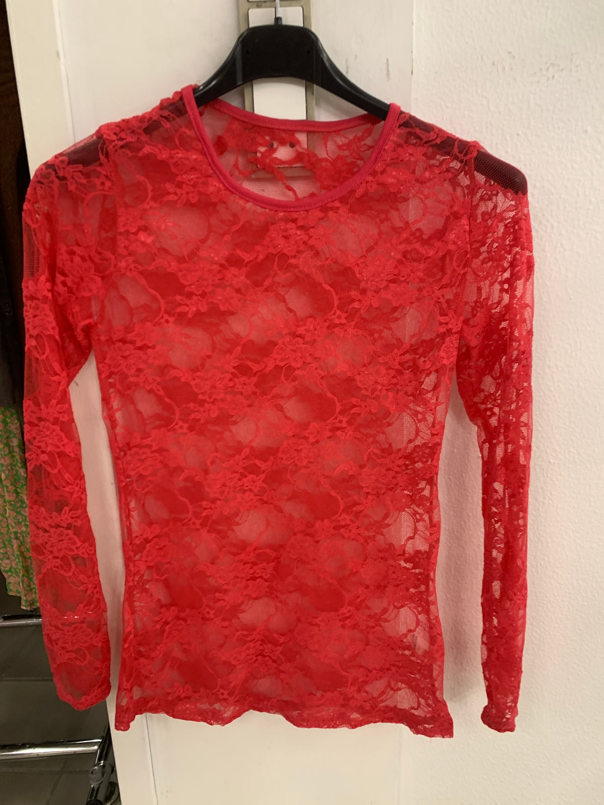 Langærmet blonde top by Krone 1