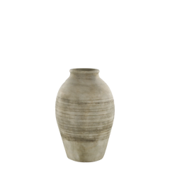 Lourdes French Pot 37 x D25,5 cm Elegant håndlavet krukke i fransk design