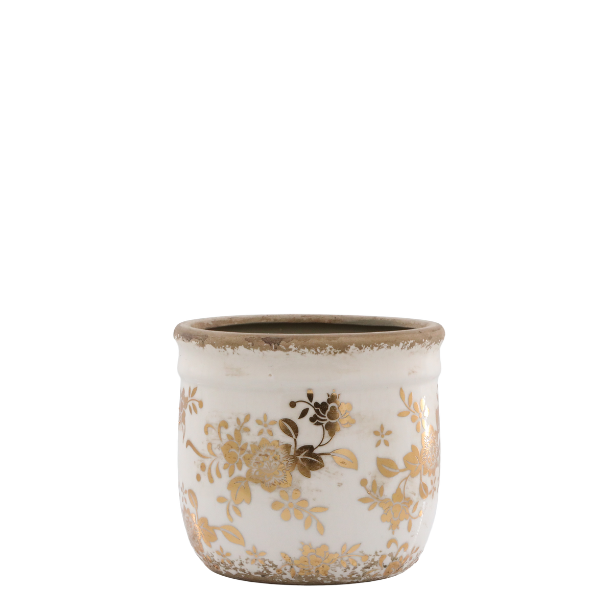 Anniversary Melun Planter 11x12 cm Antique Brass