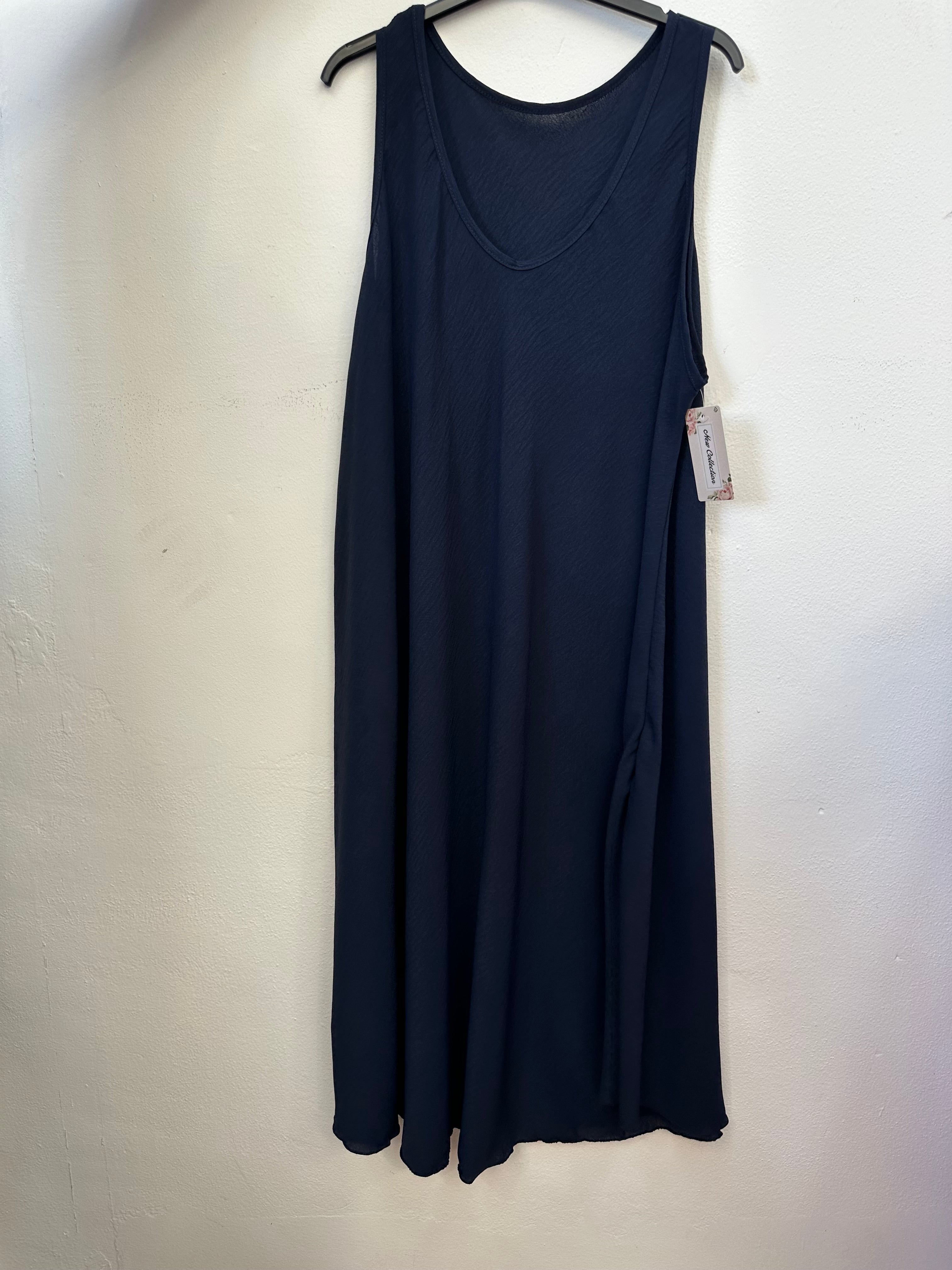 Basis kjole med smuk facon - Brystmål 148cm