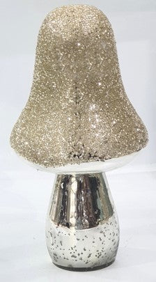 Svamp med Glimmer 24cm champangne by Cor Mulder