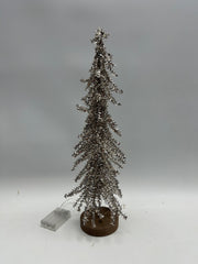 Juletræ 50cm / 80LED (3xAA) champagne by Cor Mulder