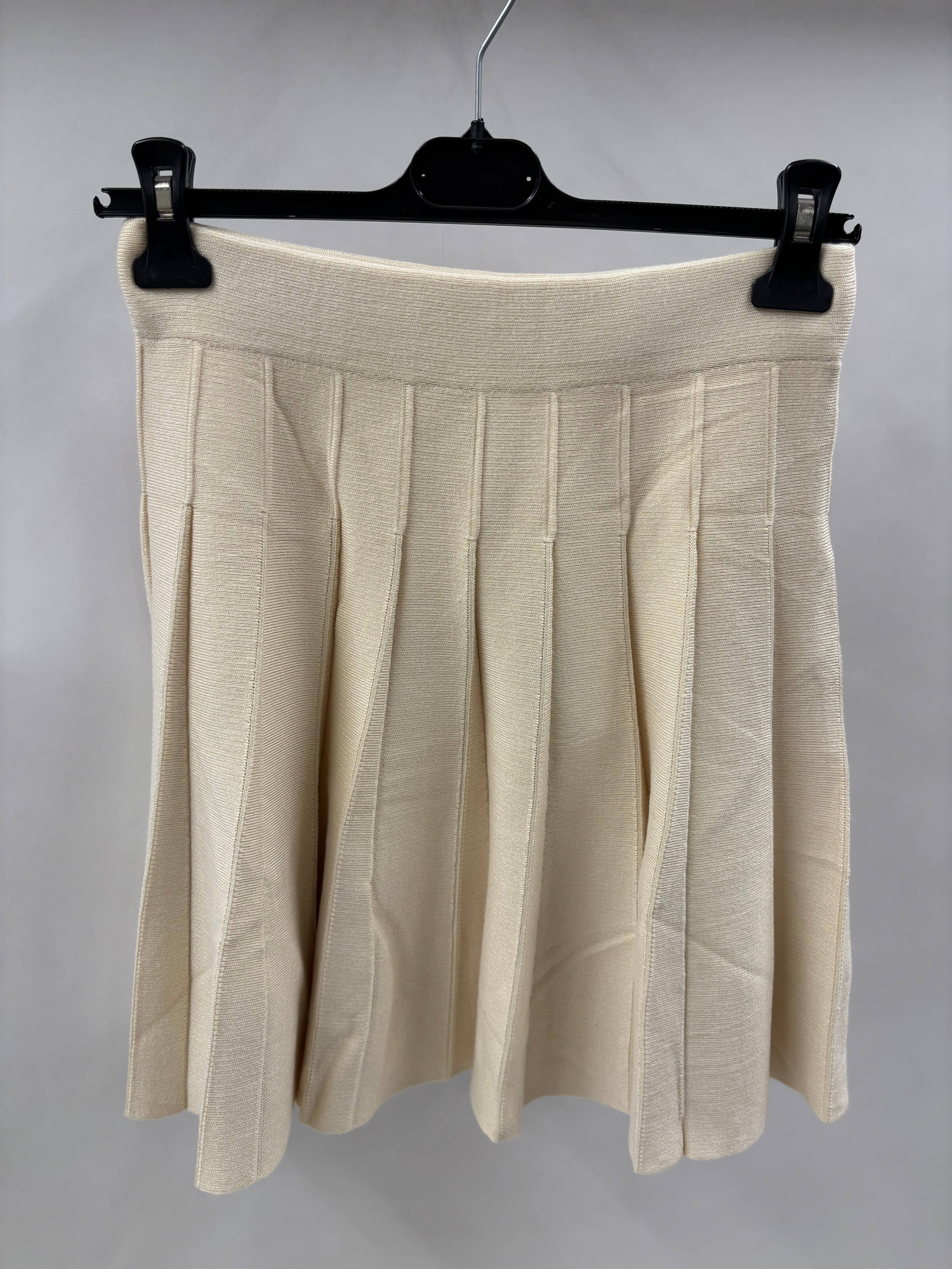 Plisseret Kort Nederdel