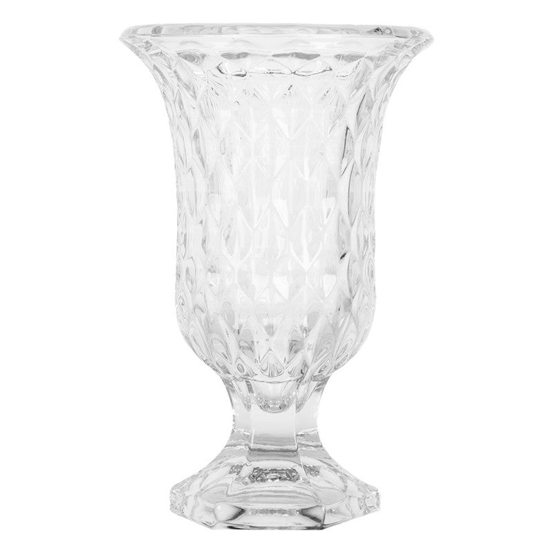Vase Ø12x19 cm Transparent Glas tidløs elegance til dit hjem