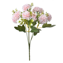 Kunstig blomst 31 cm Pink plast