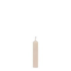 Short Dinner Candle 11x2 cm Mother-of-Pearl